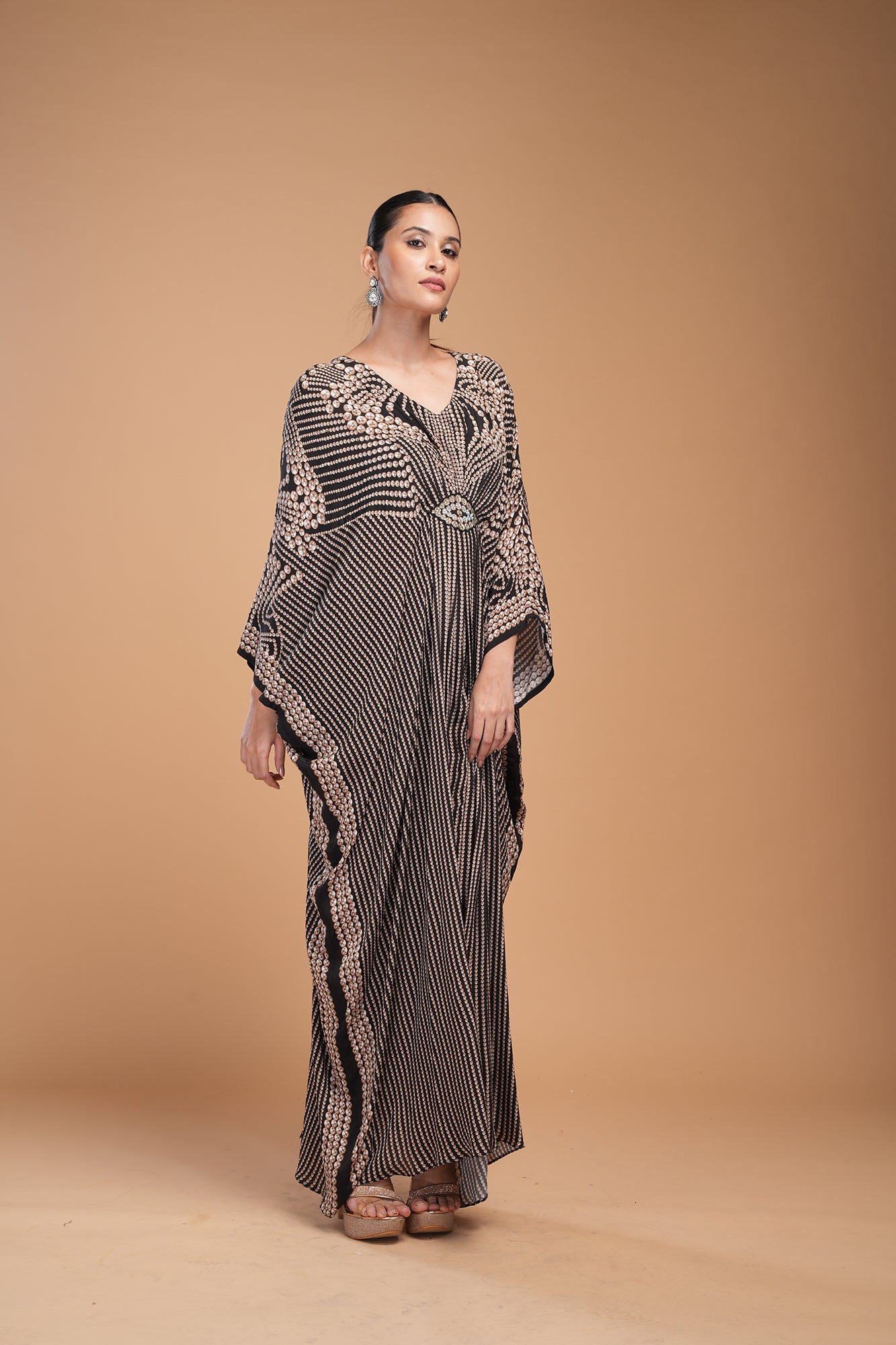 Black Color Kaftan