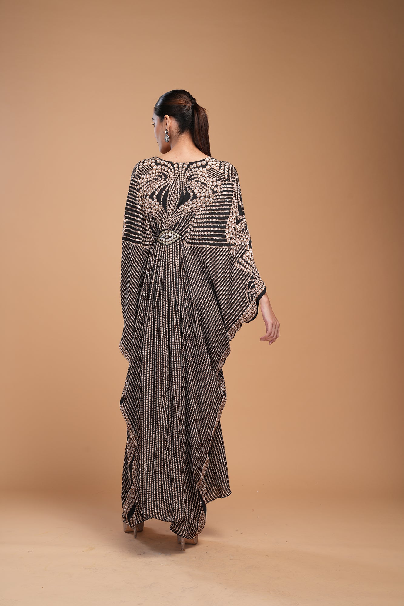 Black Color Kaftan