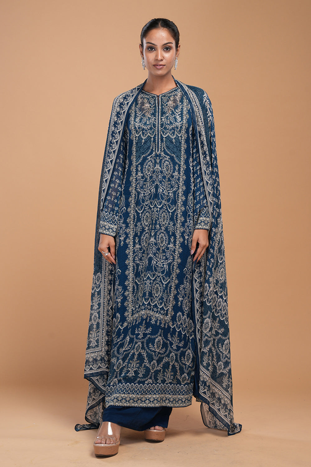 Blue Kurta Set