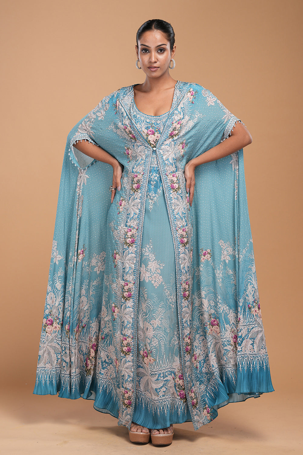 Aqua Kaftan