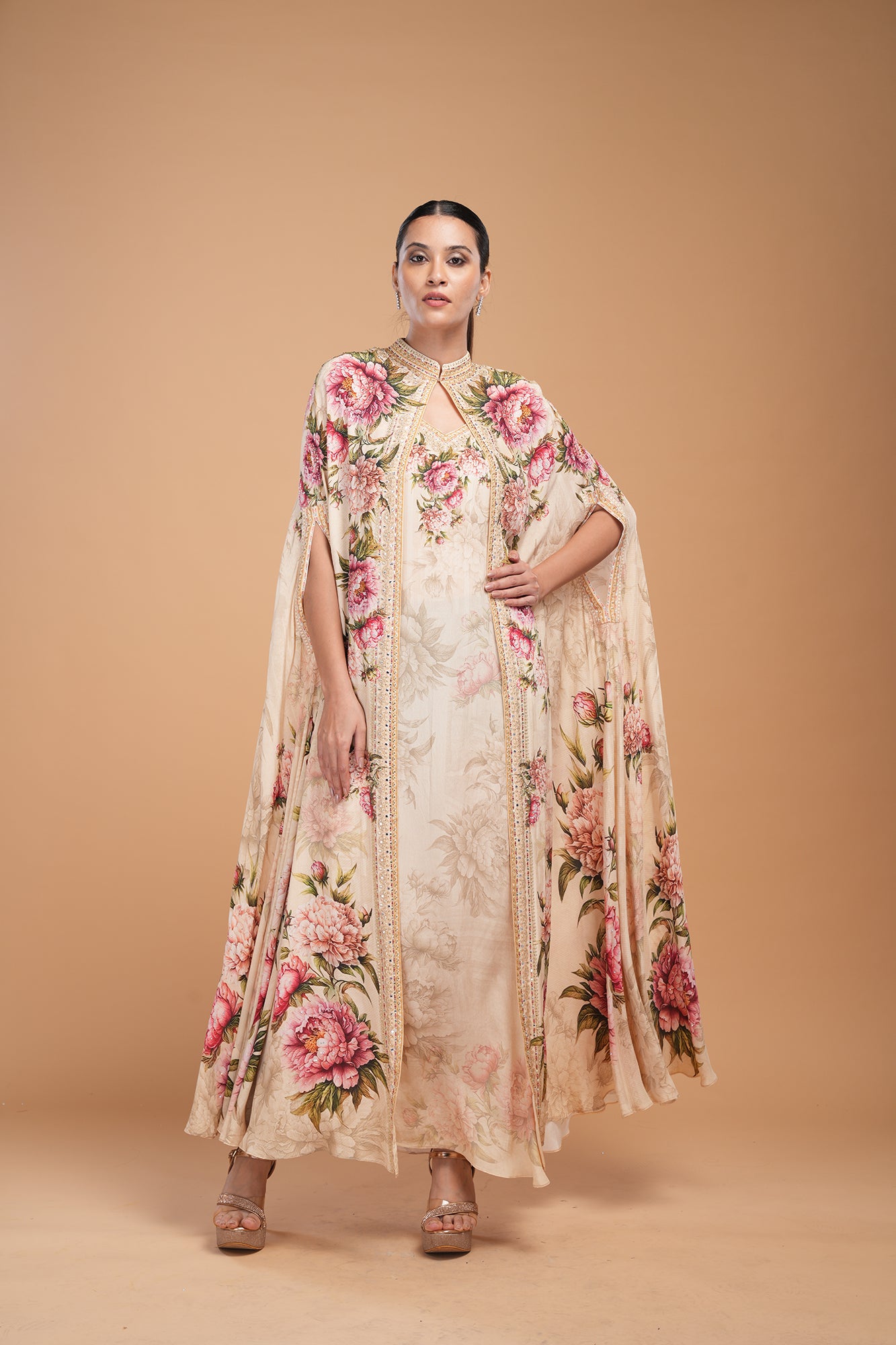 Beige Color Kaftan