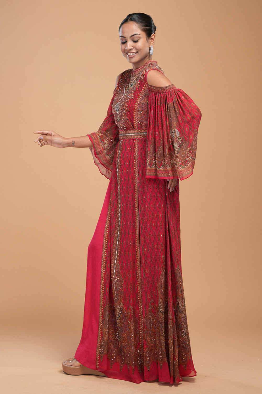 Fuchsia Kaftan