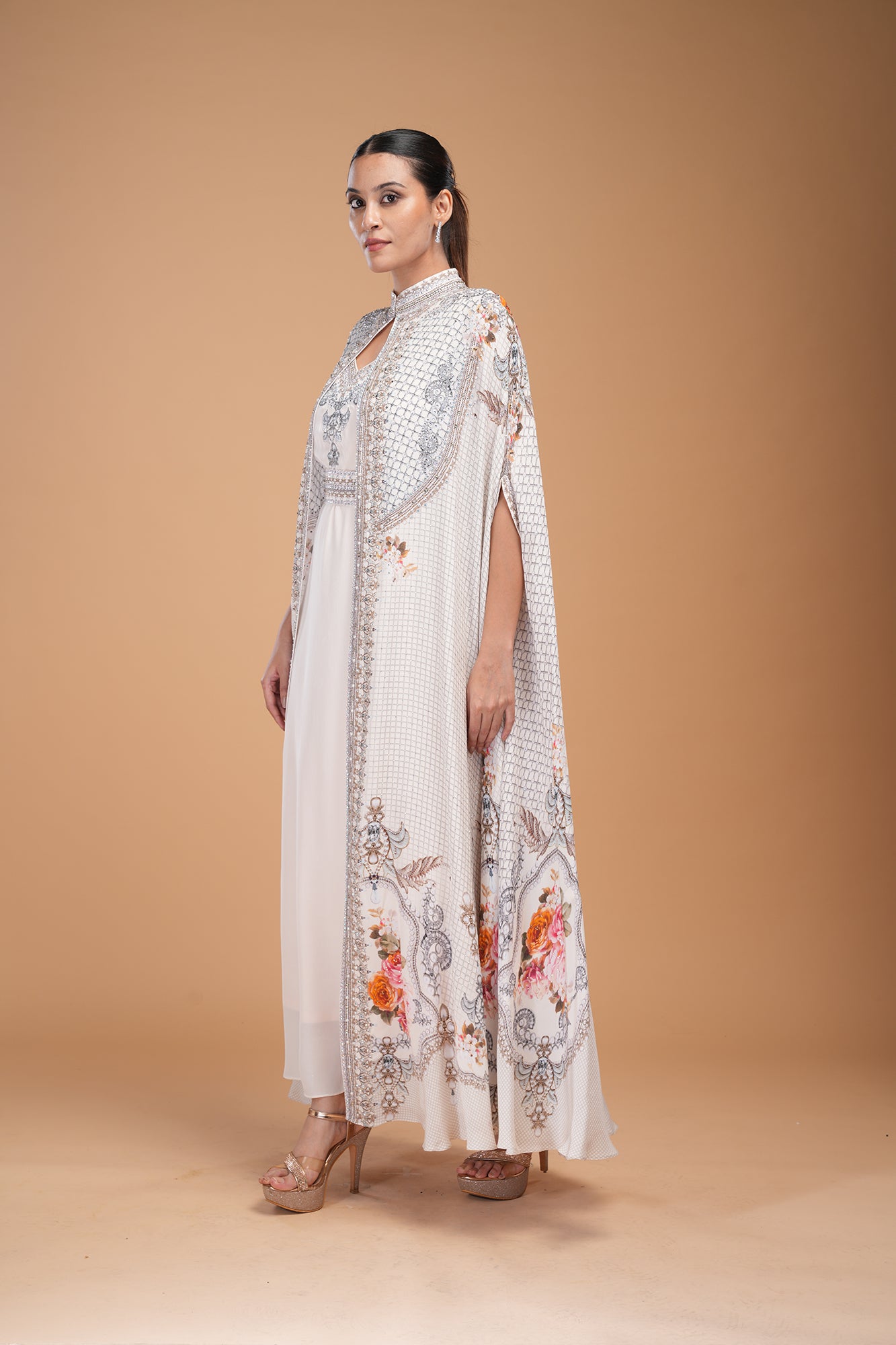 White Color Kaftan