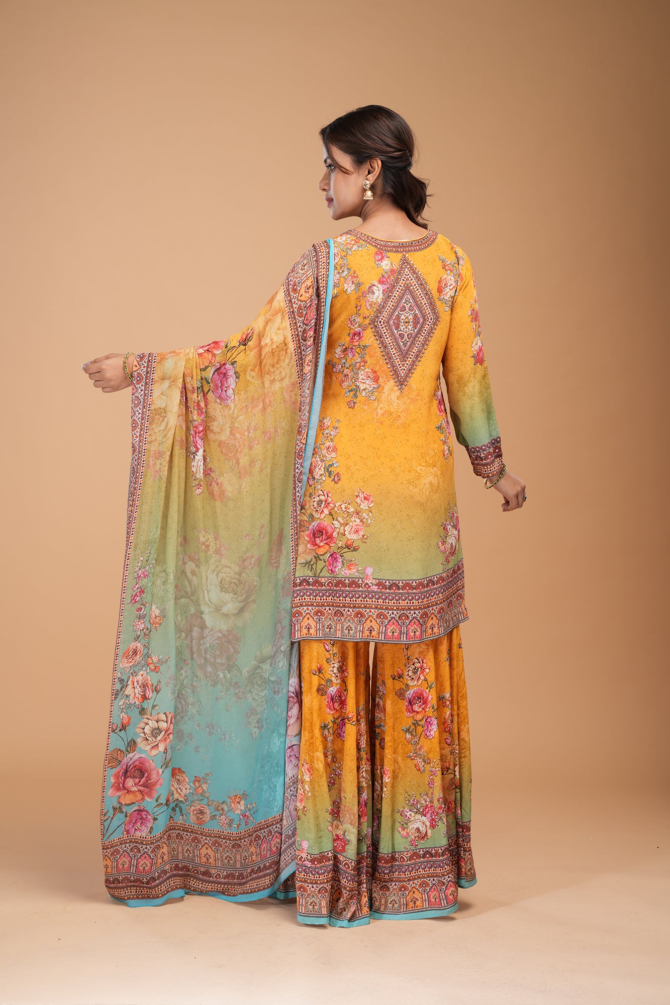 Mustard Color Sharara