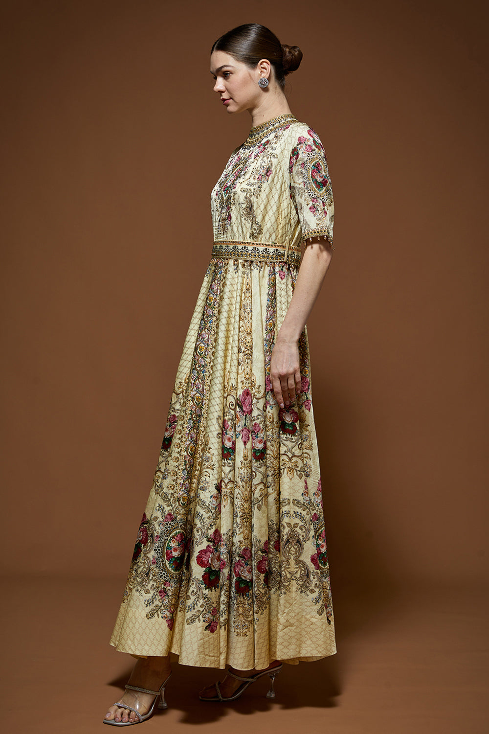Dark Ivory Kaftan