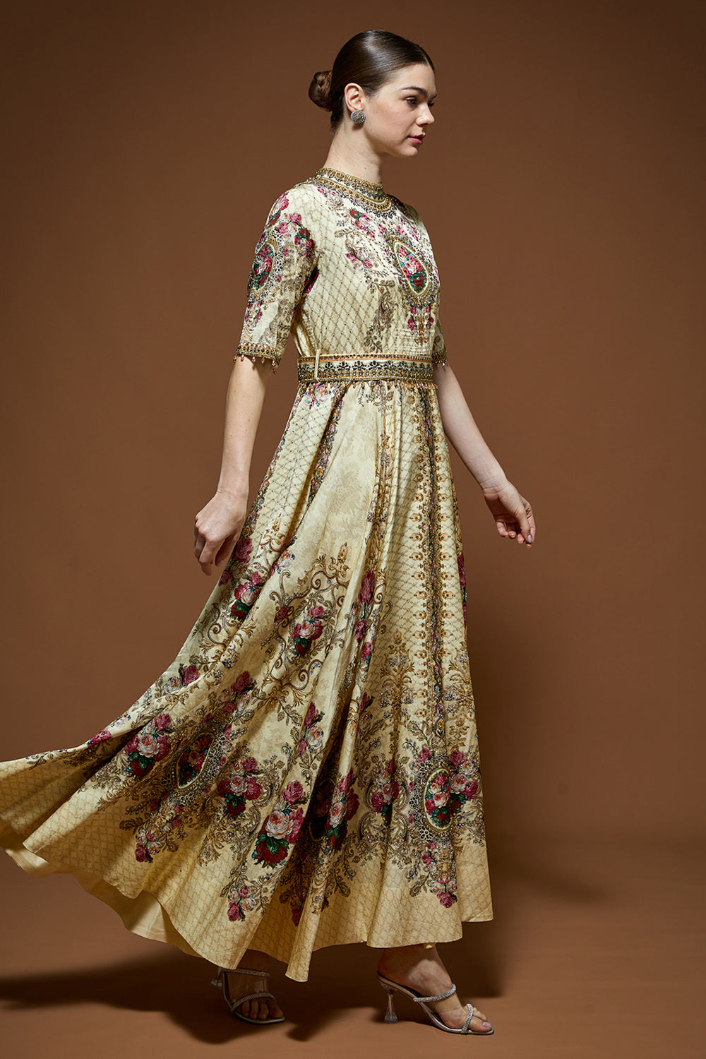 Dark Ivory Kaftan