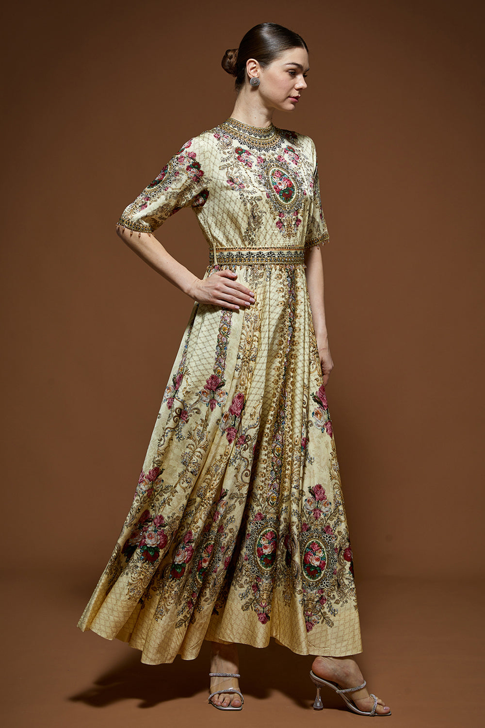 Dark Ivory Kaftan