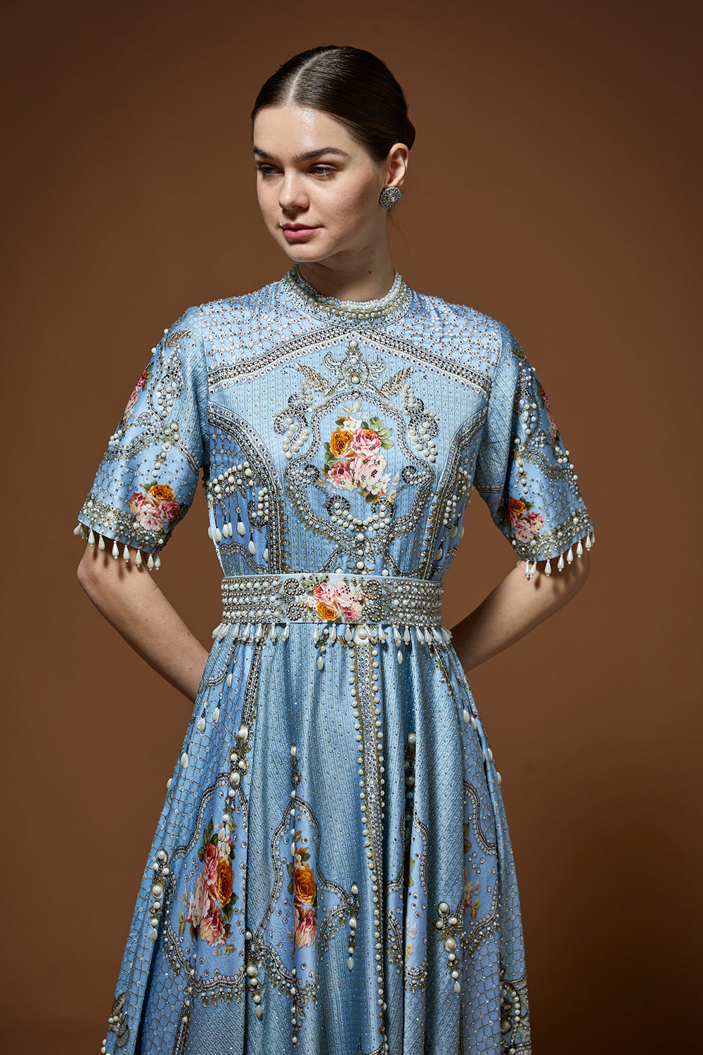 Aqua Kaftan