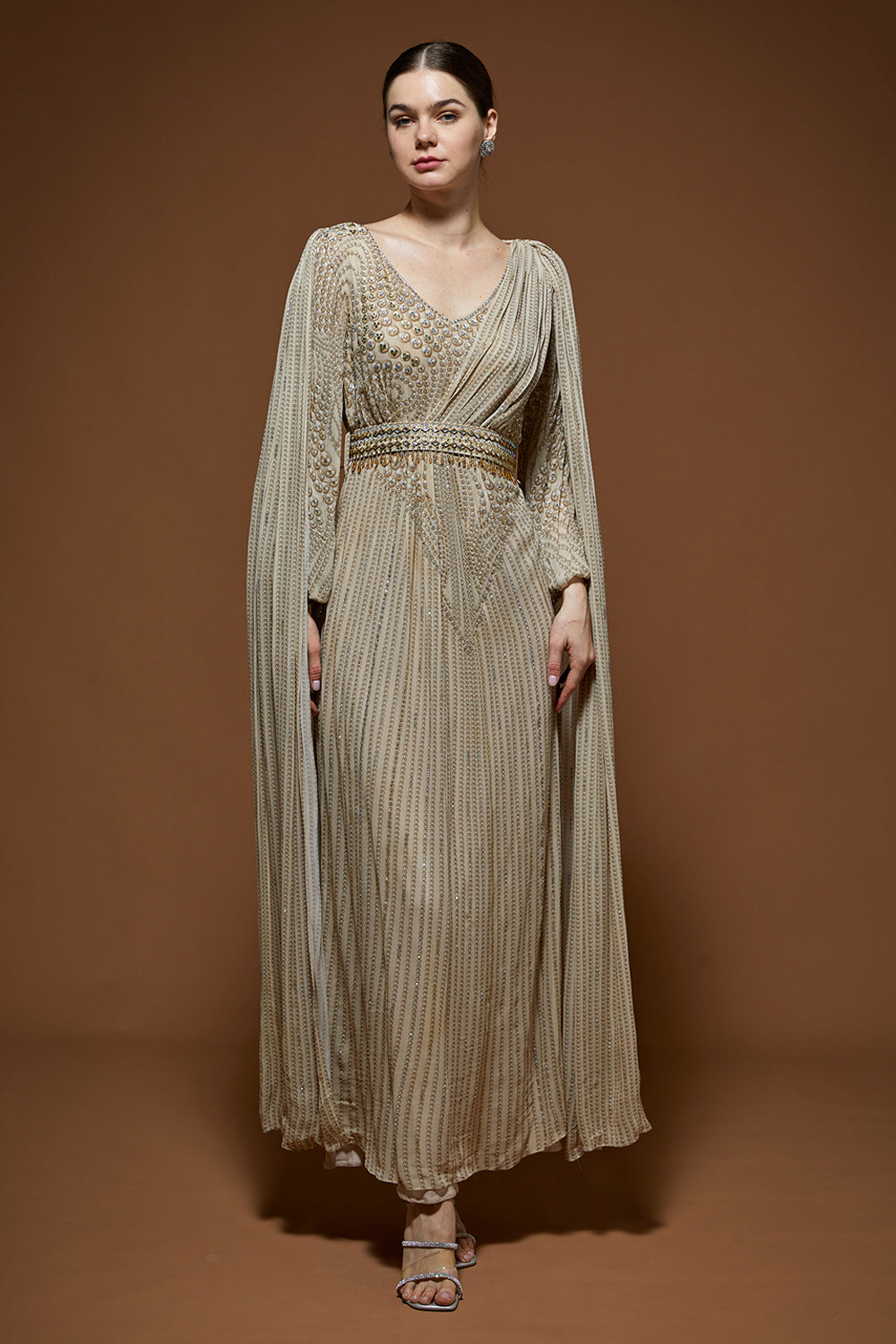 Beige Color Kaftan