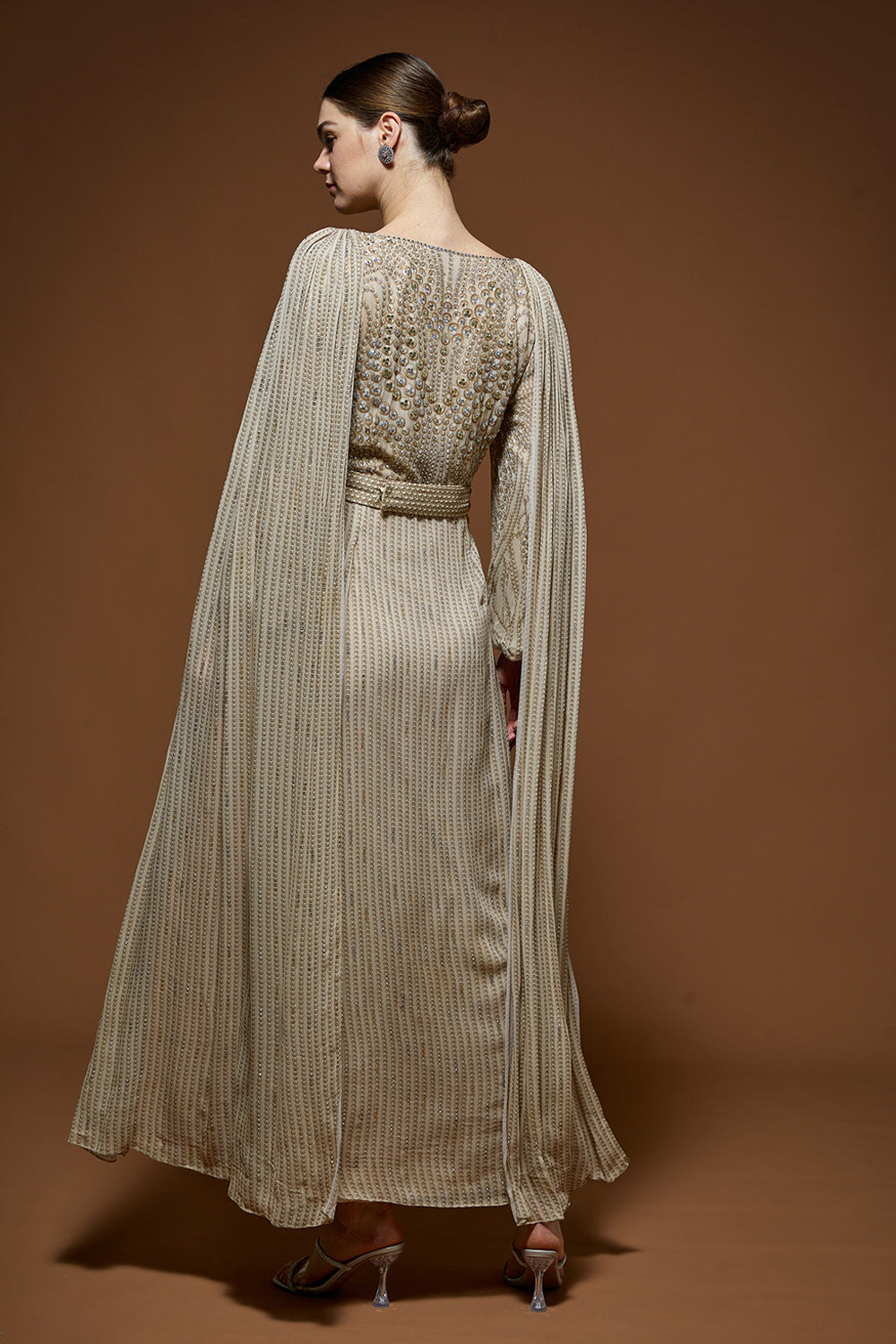 Beige Color Kaftan