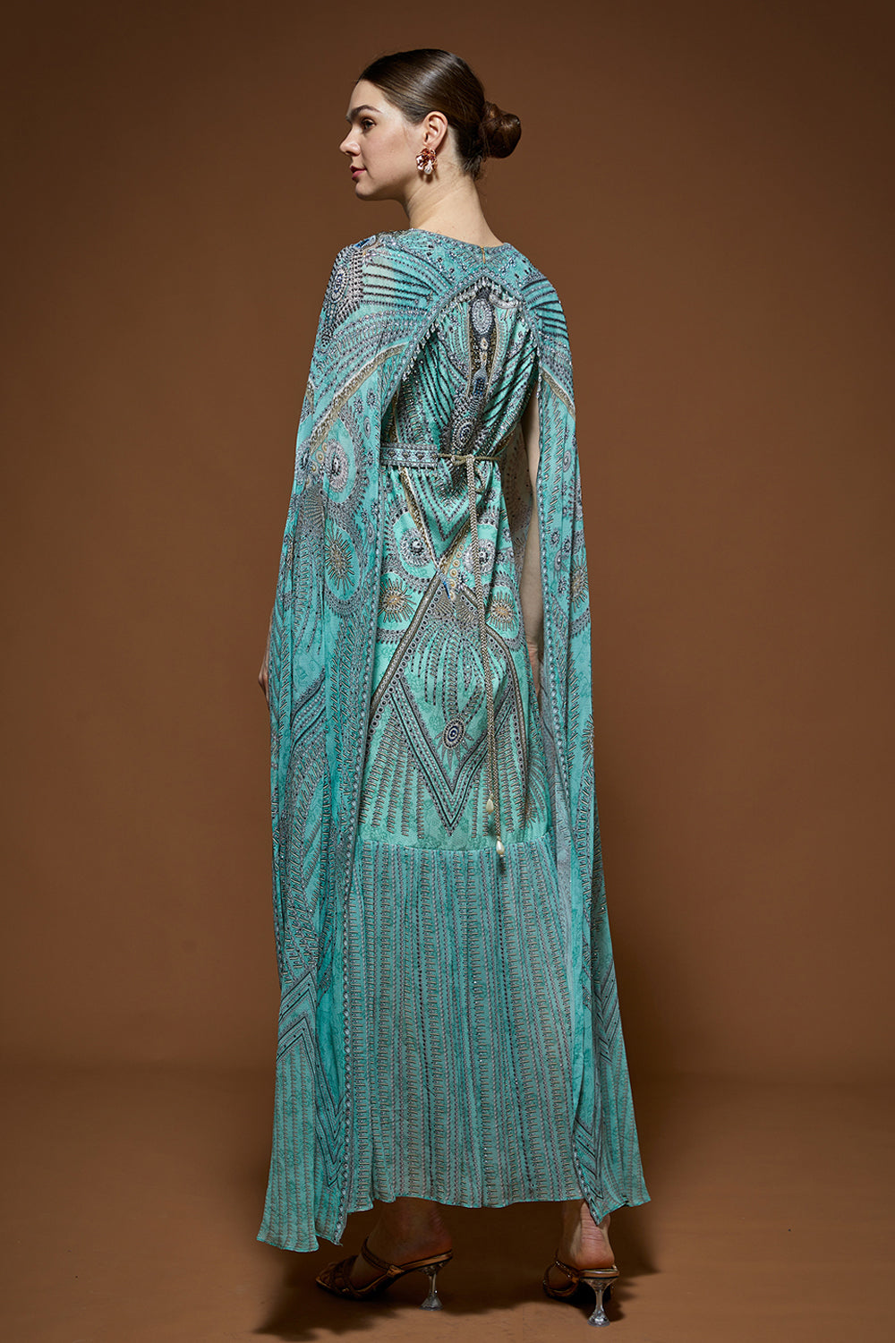Light Aqua Kaftan