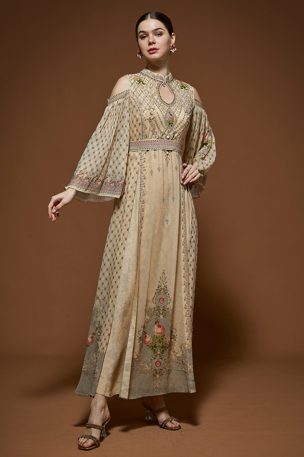 Beige Kaftan