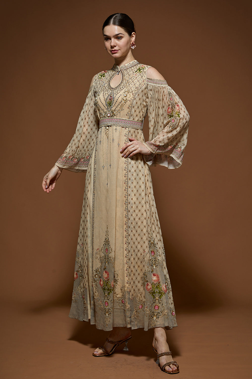Beige Kaftan