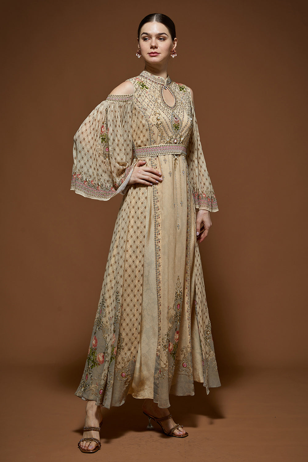 Beige Kaftan