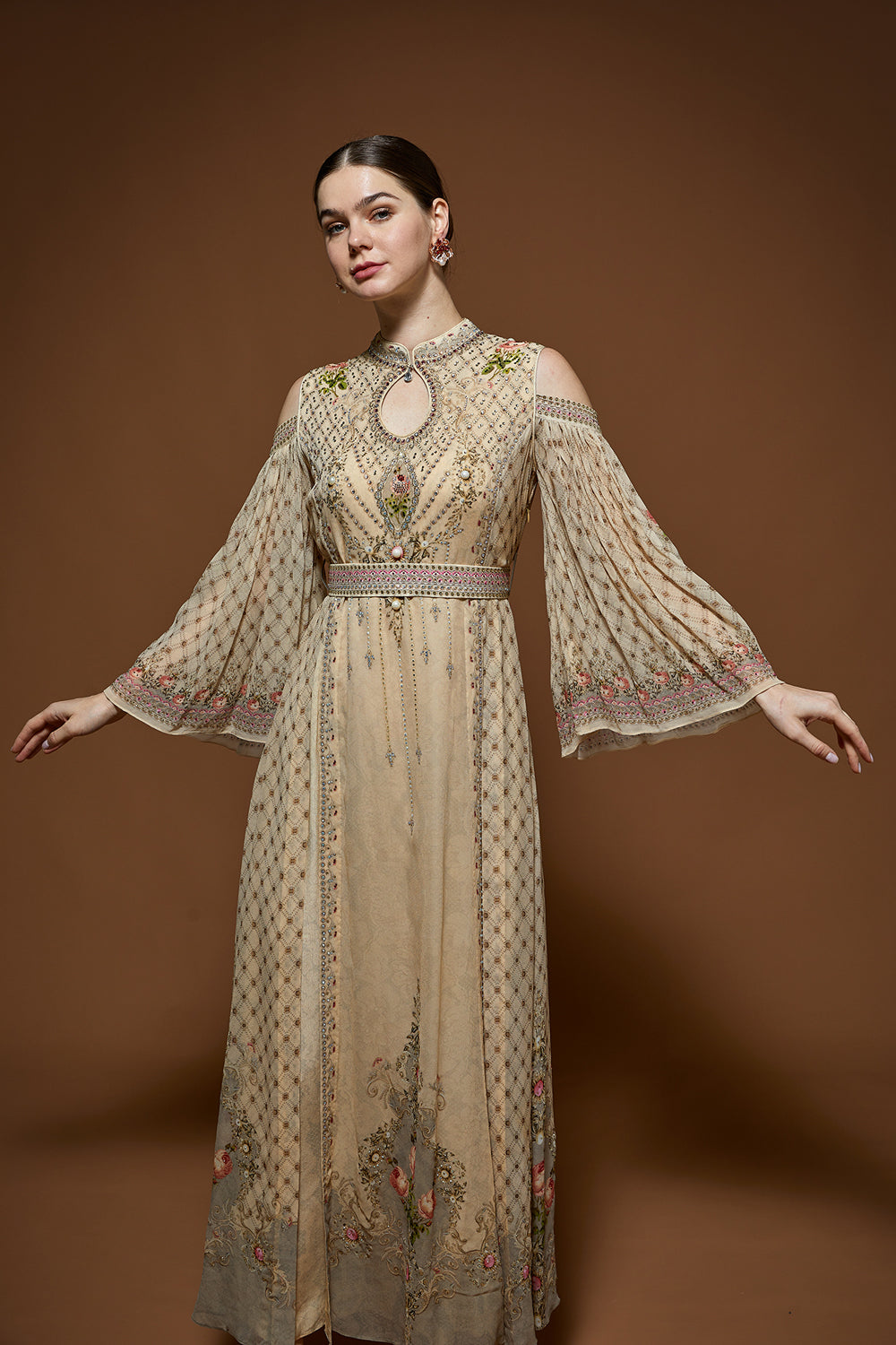Beige Kaftan