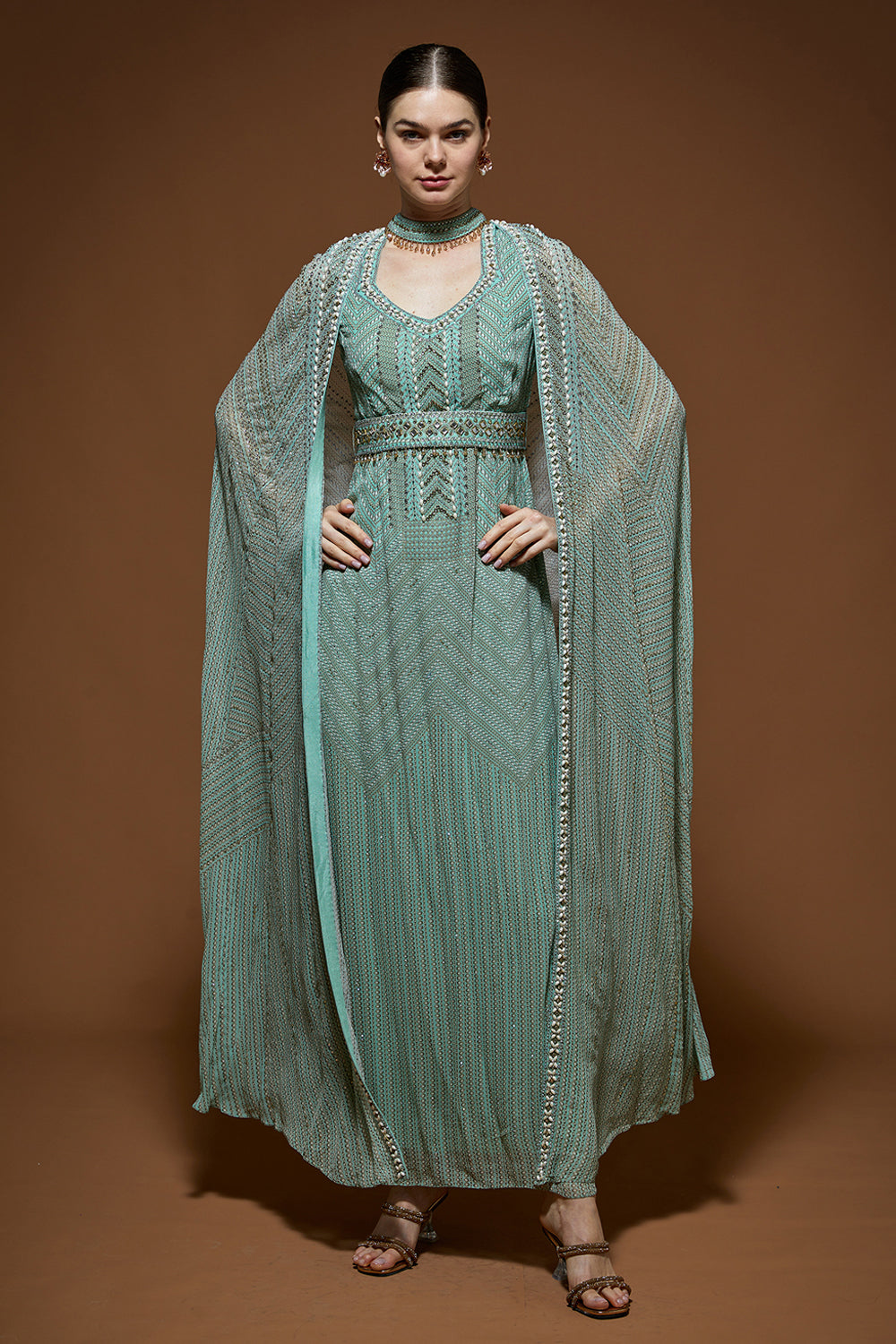 Aqua Kaftan