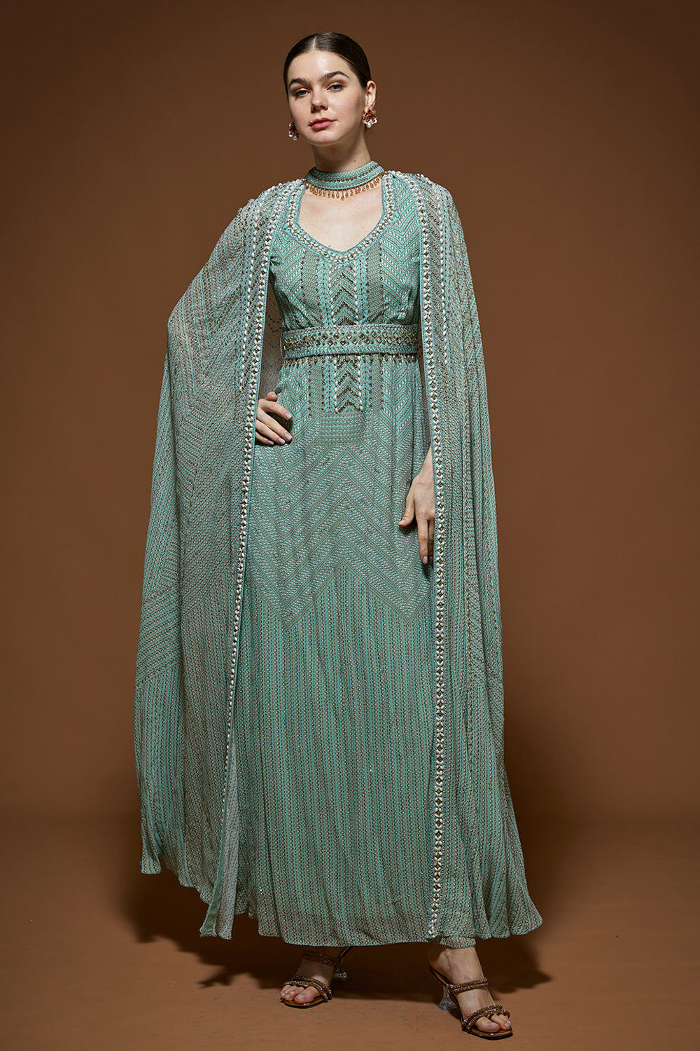 Aqua Kaftan