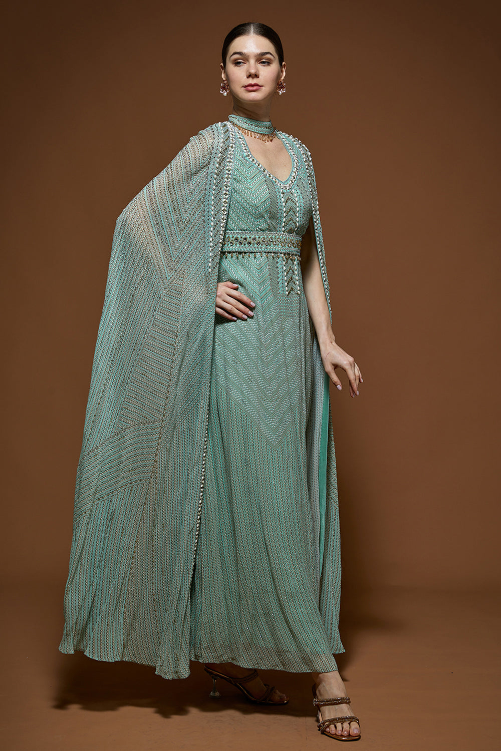 Aqua Kaftan