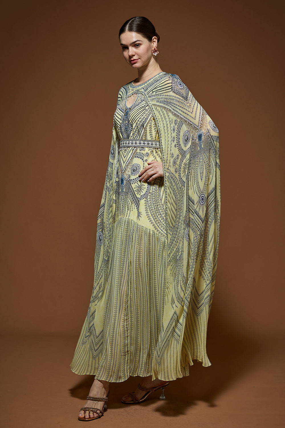 Beige Kaftan