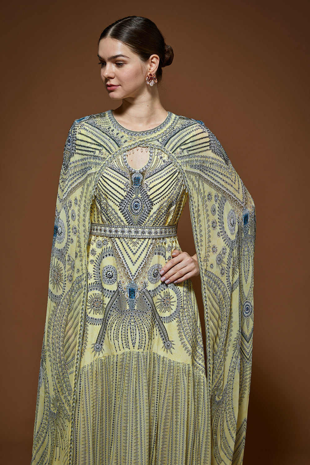 Beige Kaftan