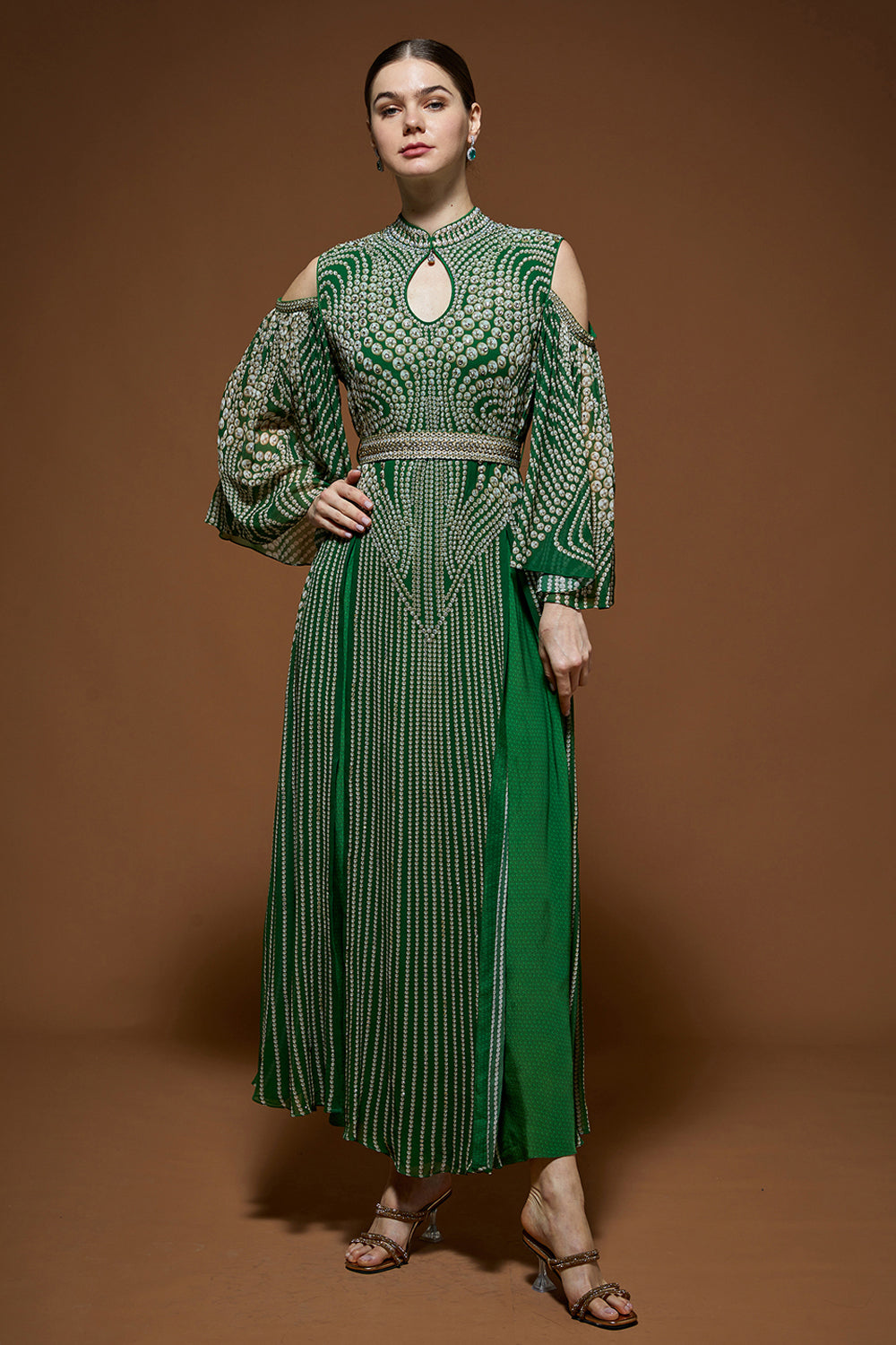 Emerald Green Kaftan