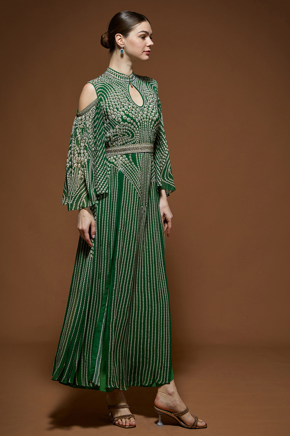 Emerald Green Kaftan