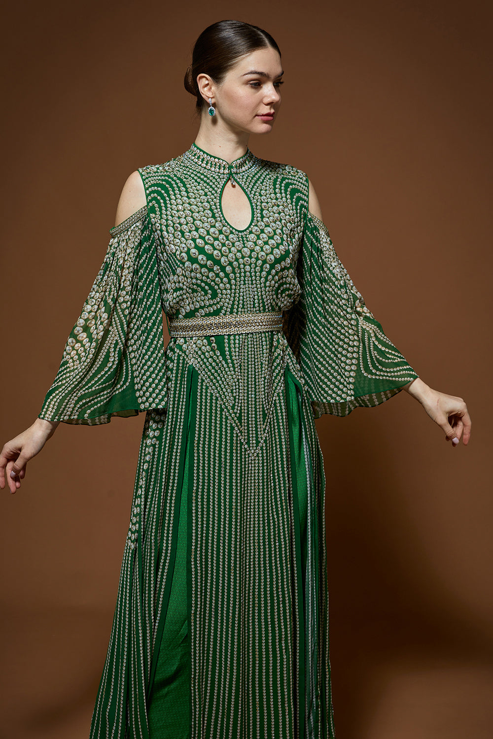 Emerald Green Kaftan