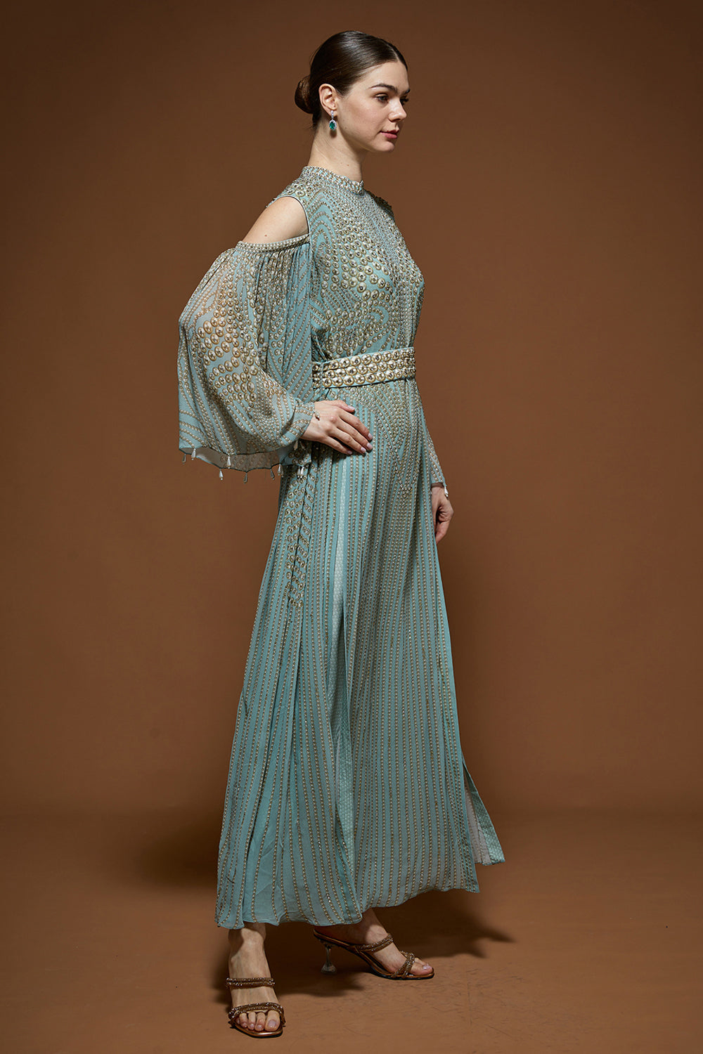 Aqua Kaftan