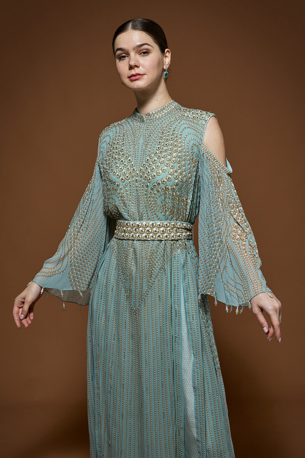 Aqua Kaftan
