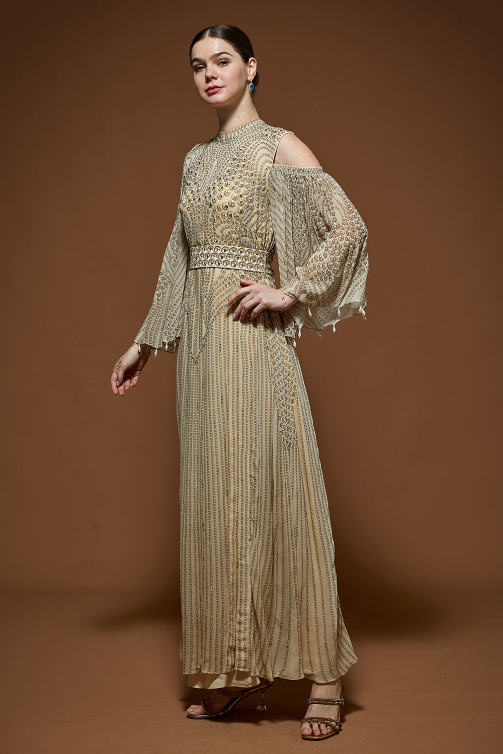 Beige Kaftan