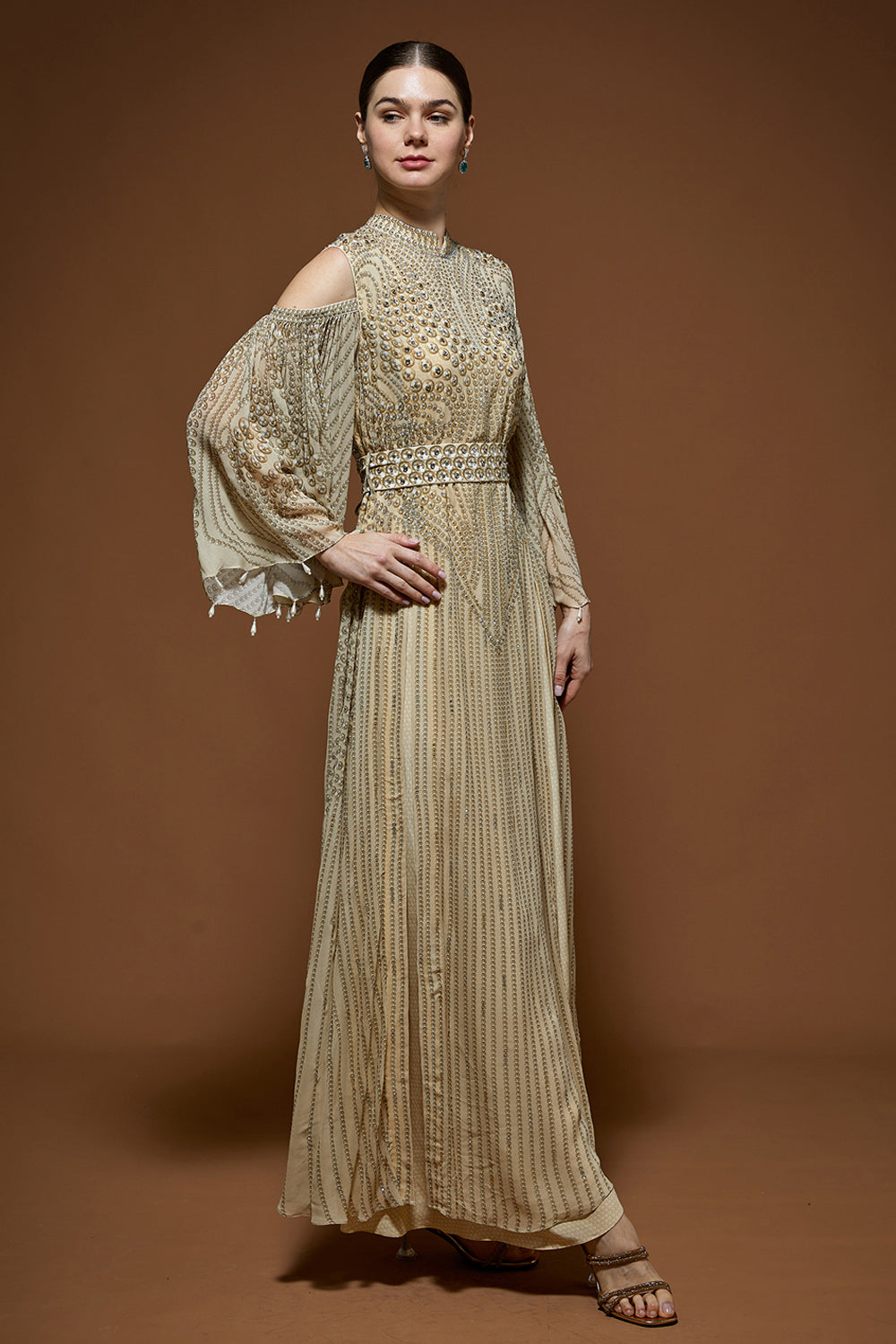 Beige Kaftan