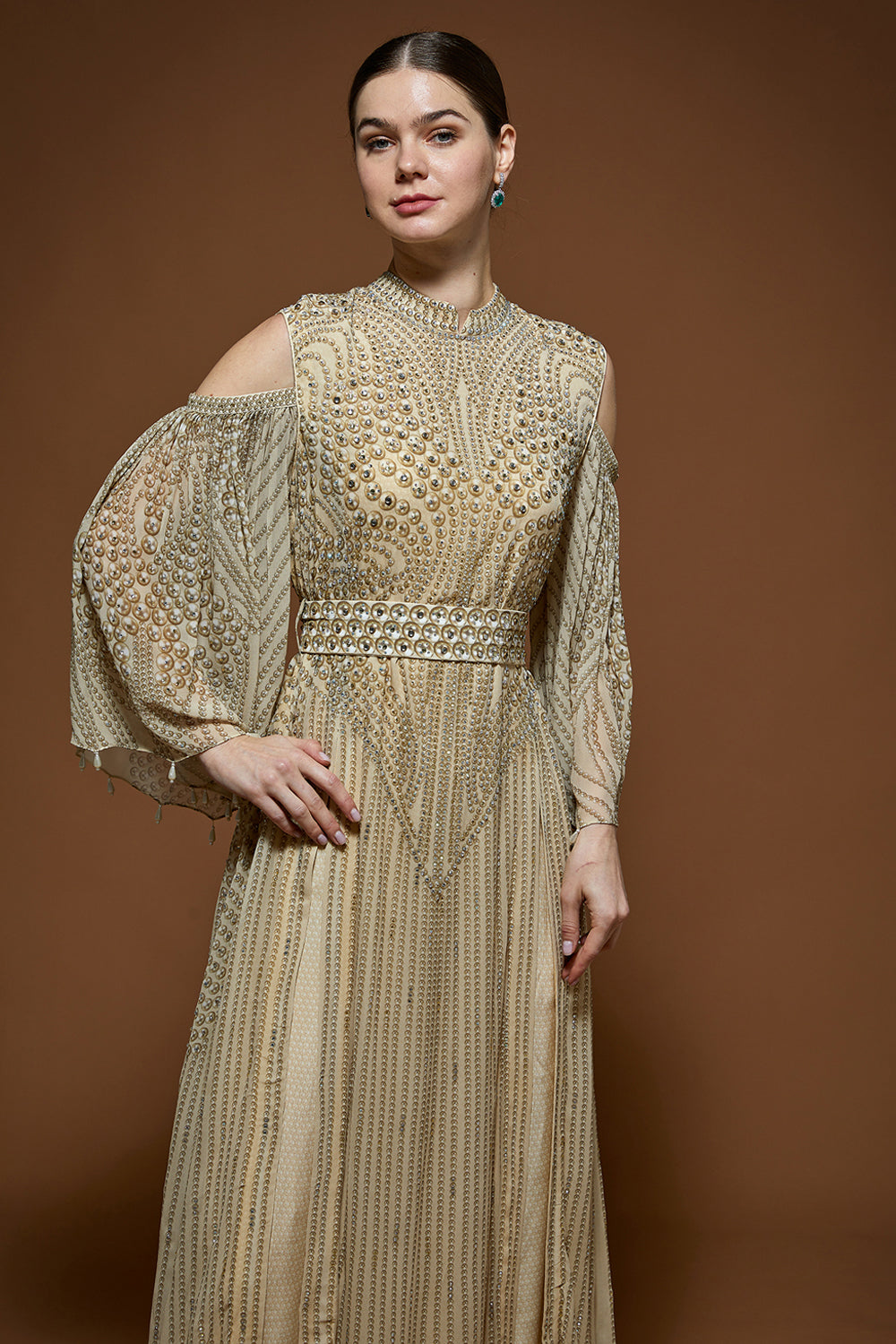 Beige Kaftan