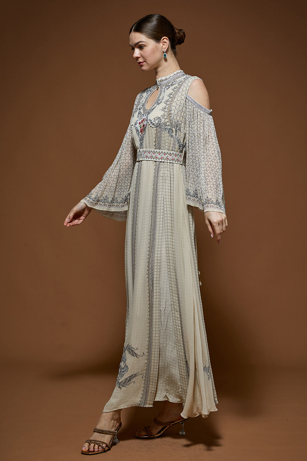 Beige Kaftan