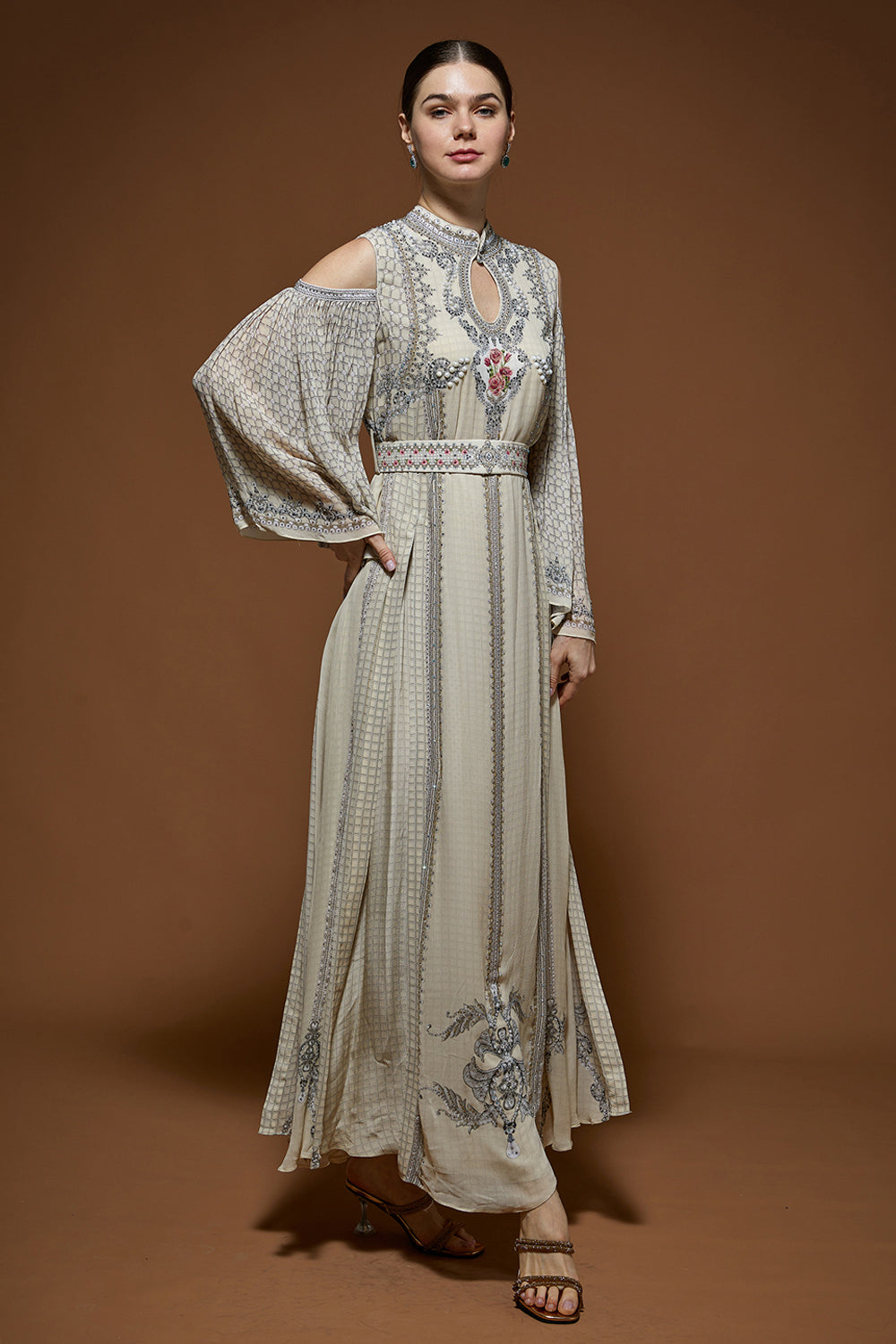 Beige Kaftan
