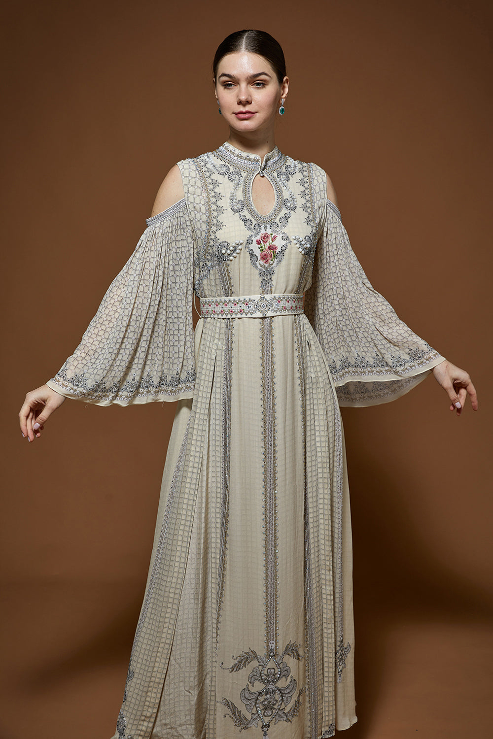 Beige Kaftan