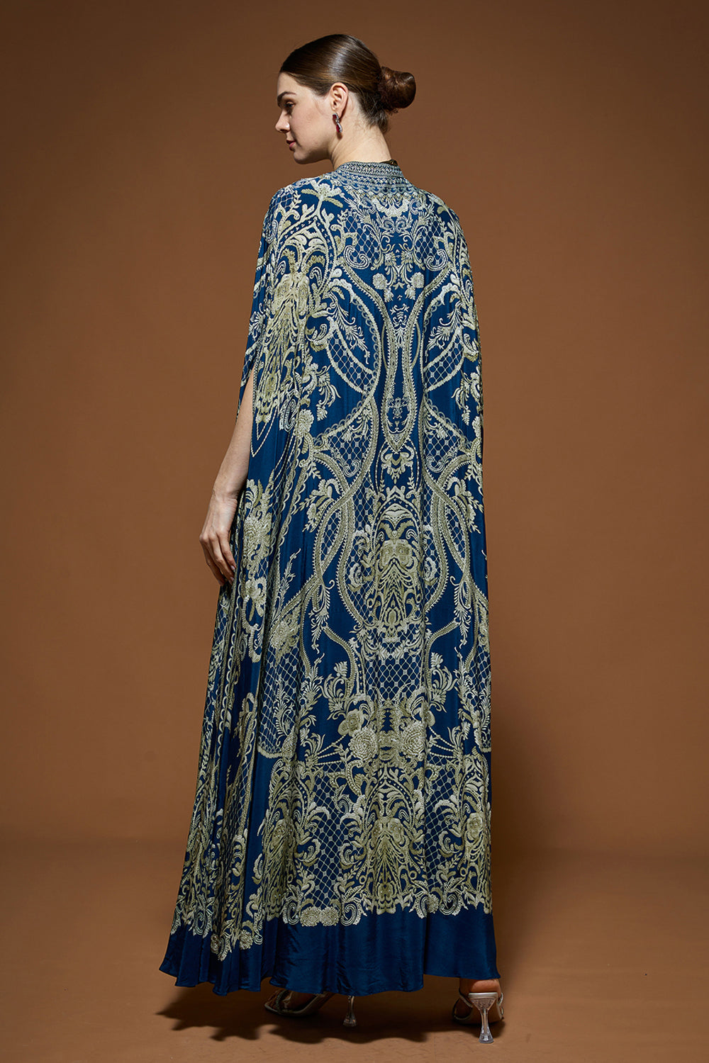 Cobalt Blue Kaftan