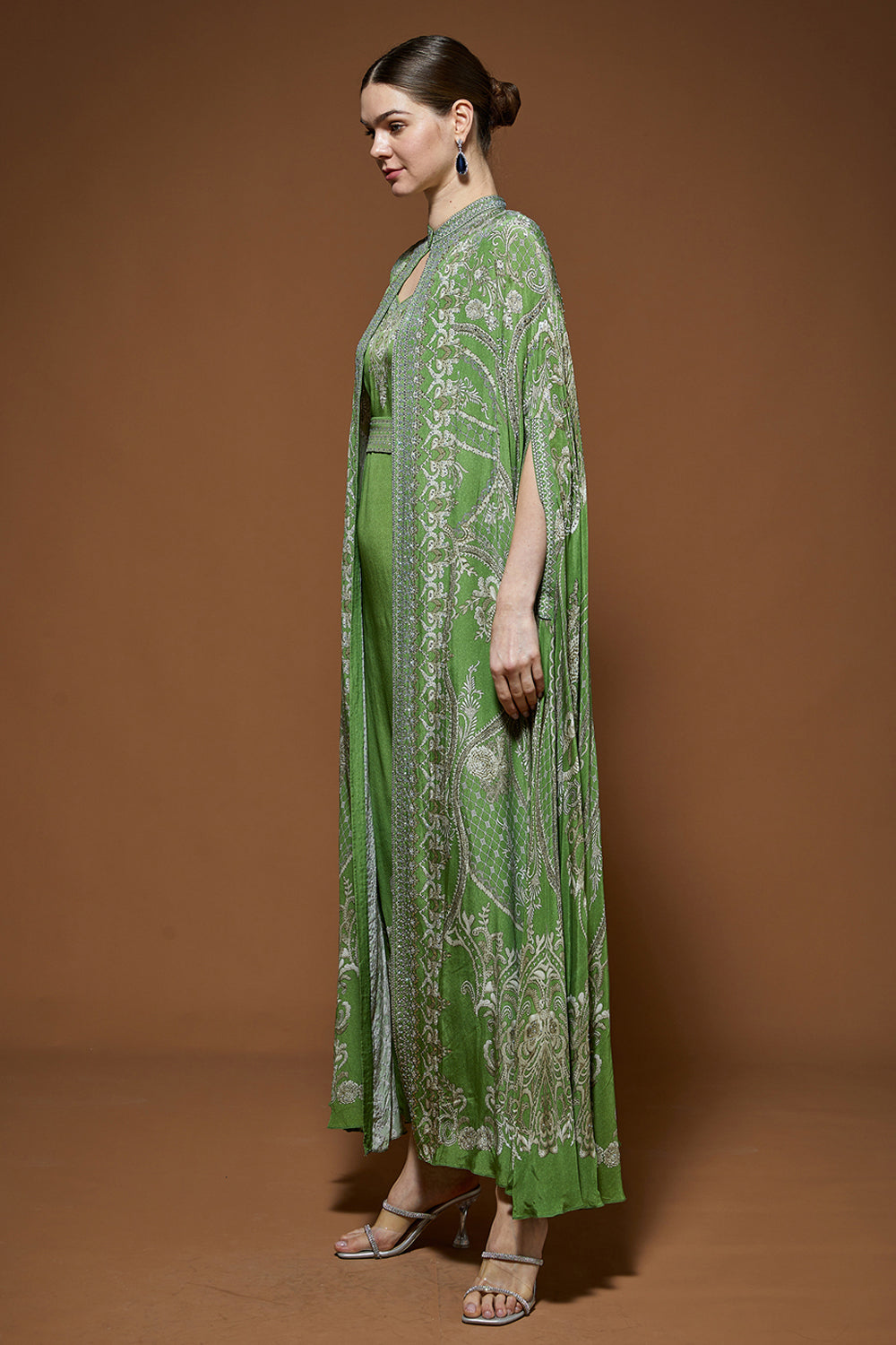 Pale Green Kaftan