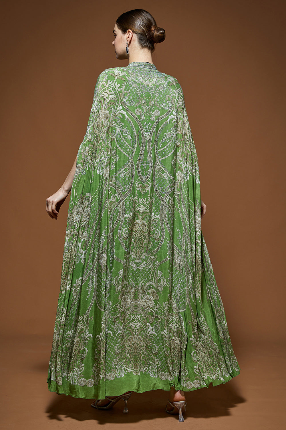 Pale Green Kaftan