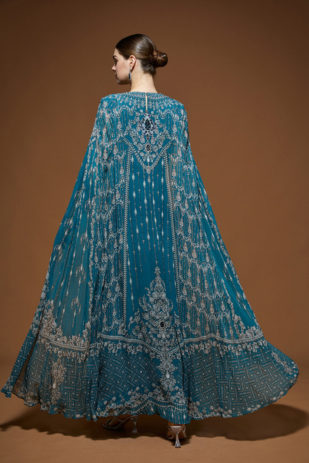 Teal Kaftan