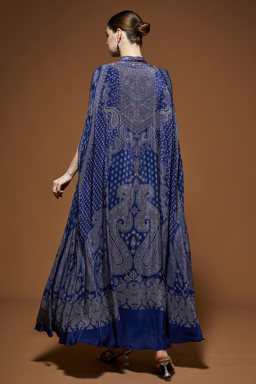 Navy Blue Kaftan