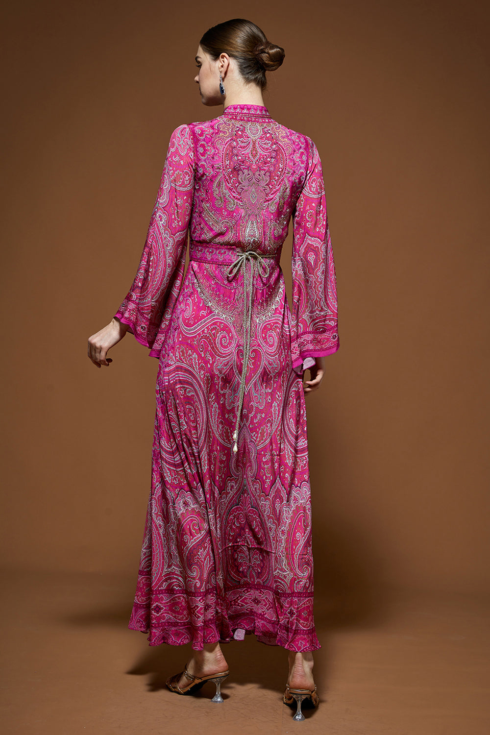 Regal Paisley Gown