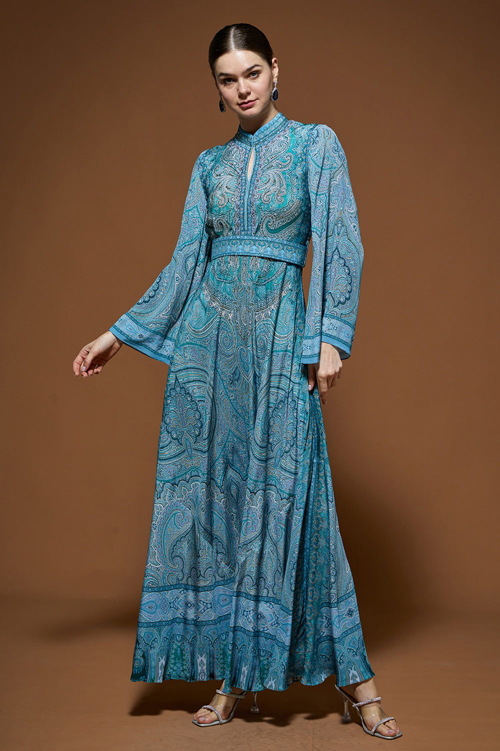 Aqua Kaftan