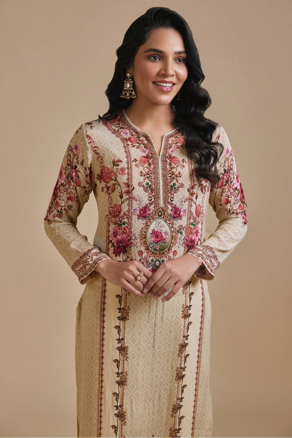 Roselle Suit Dupatta Set