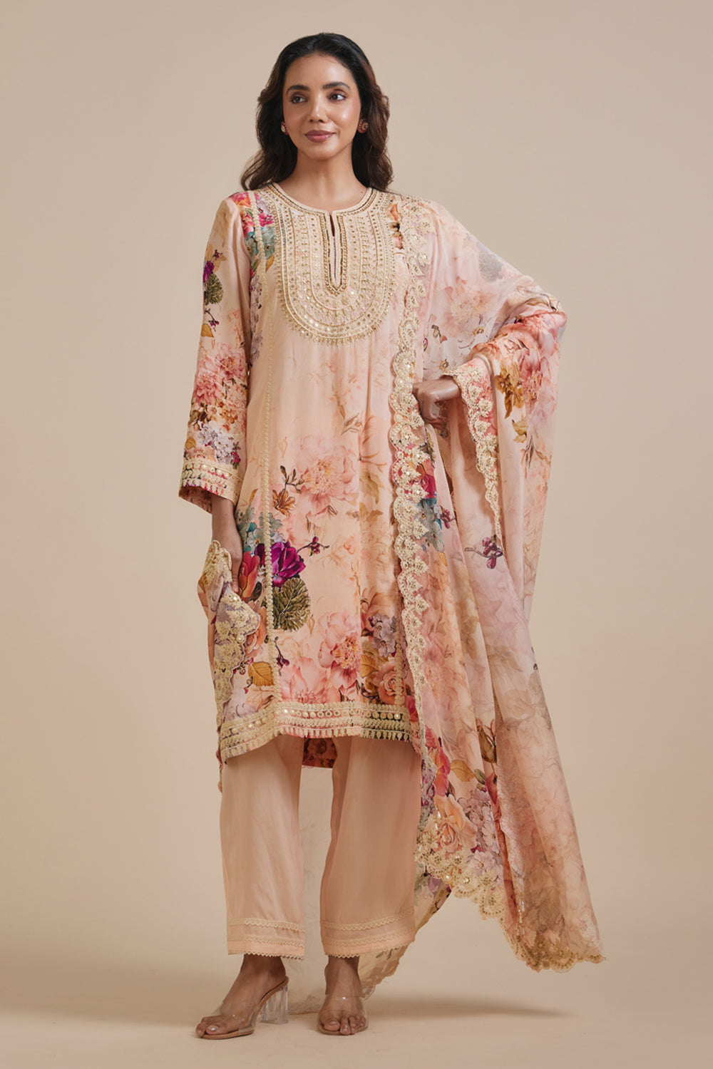 Guldasta Suit Dupatta Set