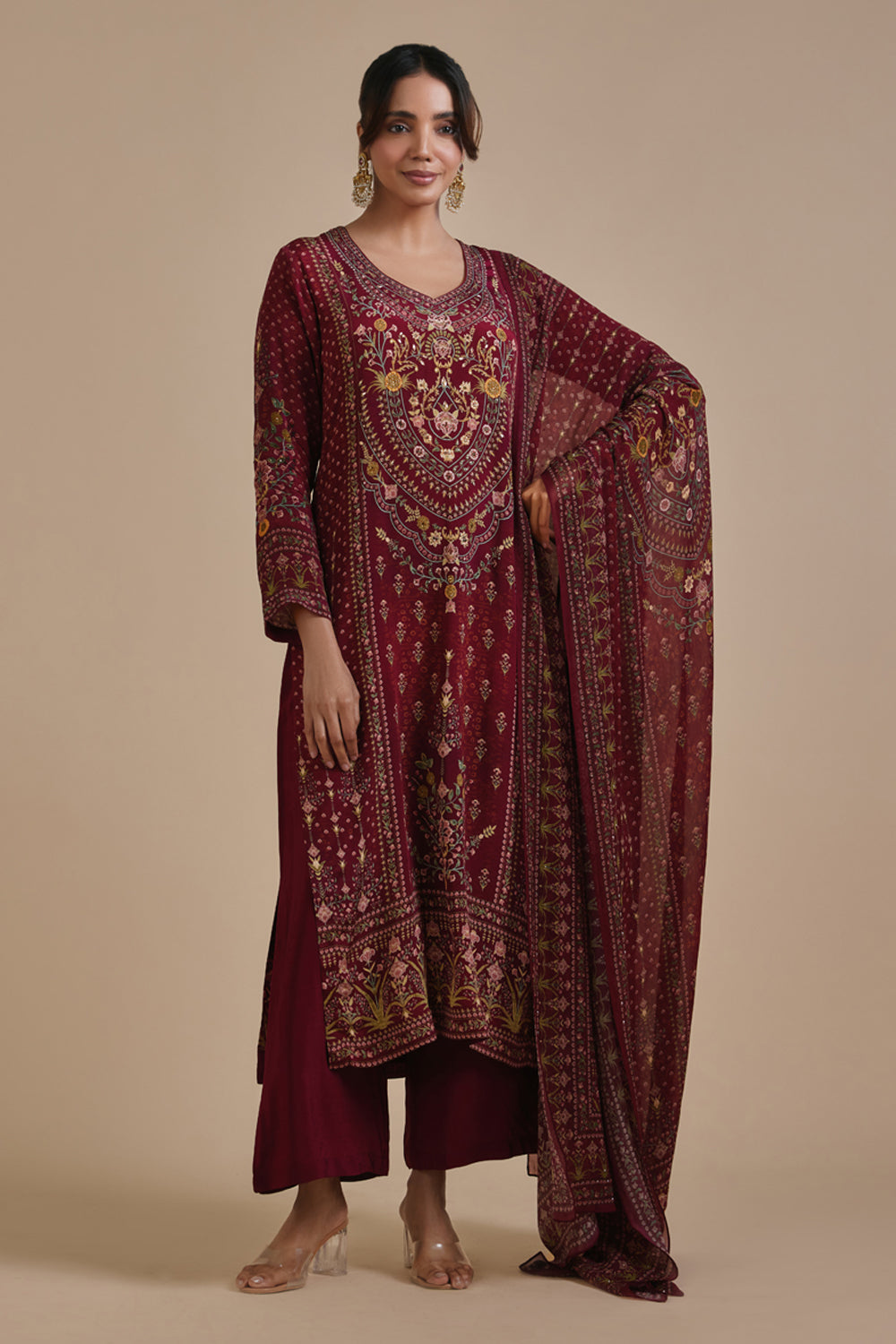 Haya Suit Dupatta Set