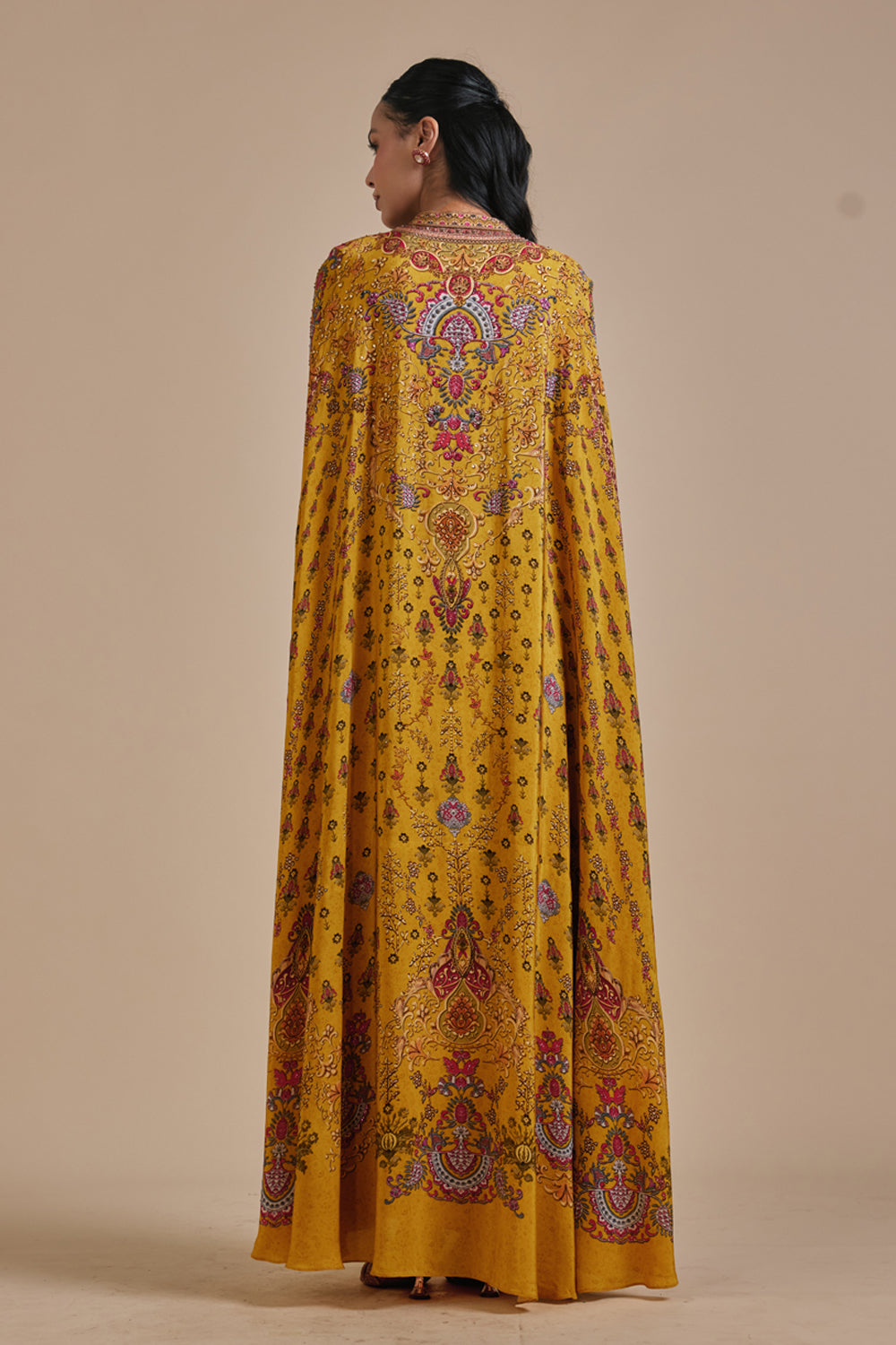 Danah Cape Kaftan Gown