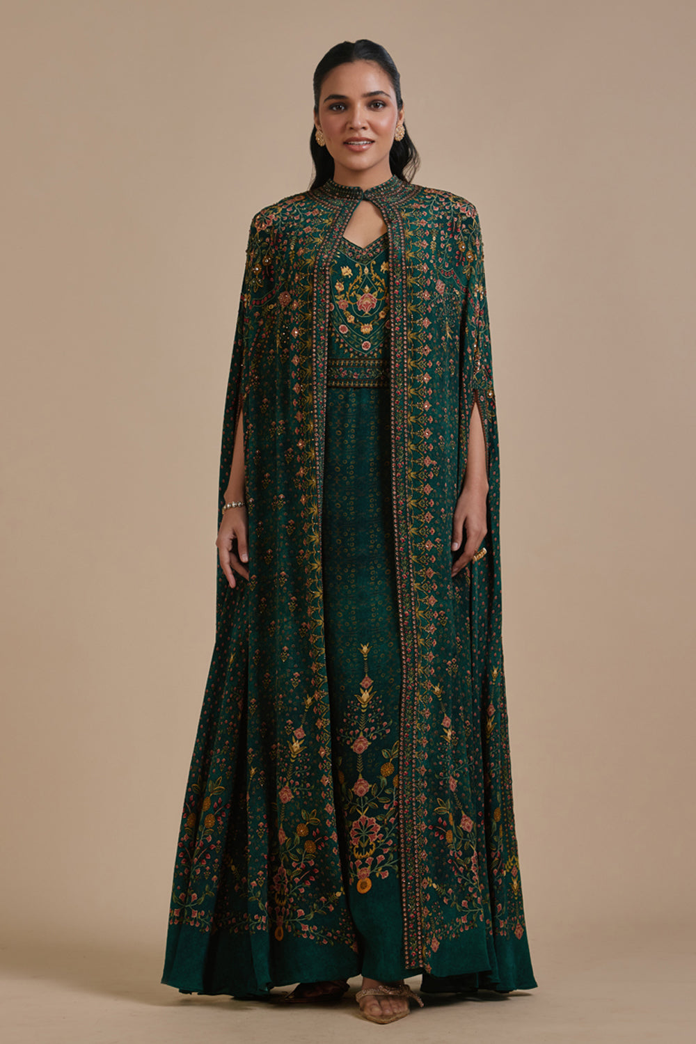 Zarokha Cape Kaftan Gown
