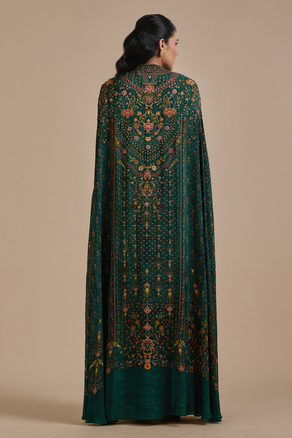Zarokha Cape Kaftan Gown