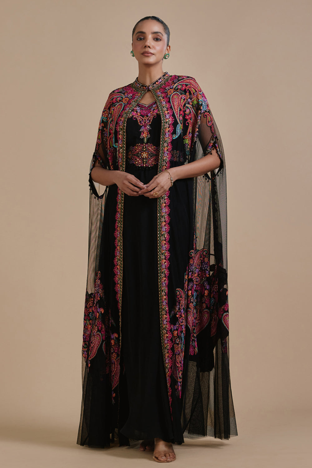 Fustan Cape Kaftan Gown