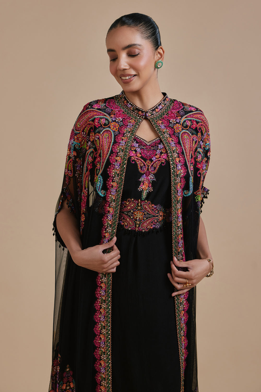 Fustan Cape Kaftan Gown